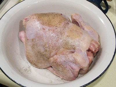 Рецепт Курица в духовке на банке