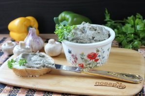 Паштет из баклажанов с грибами