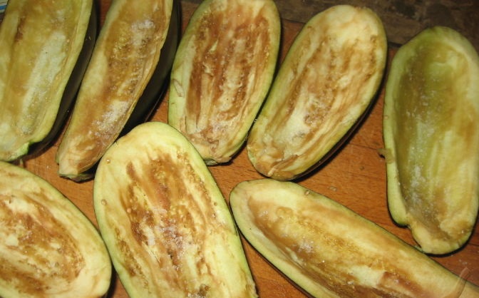 Рецепт Овощные лодочки из баклажанов