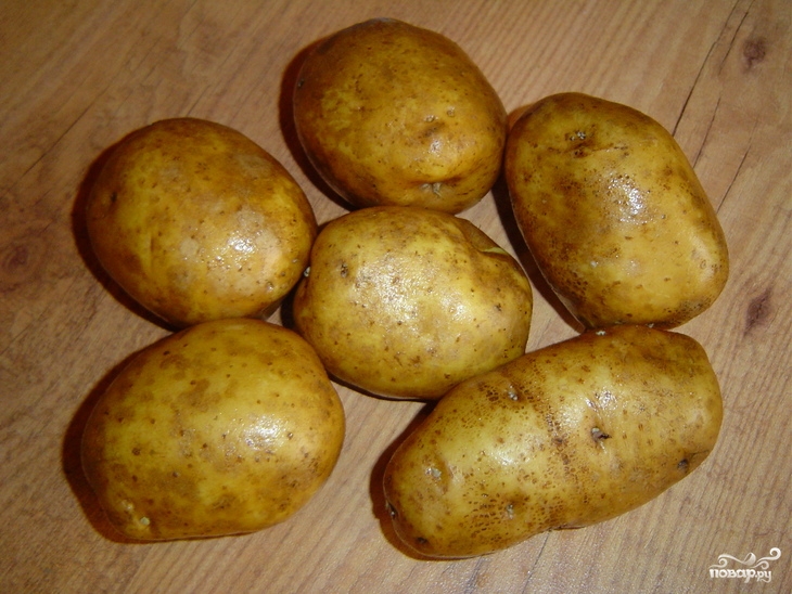 Рецепт Запеченный картофель в соусе