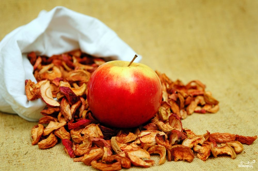 Рецепт Компот из сушеных яблок