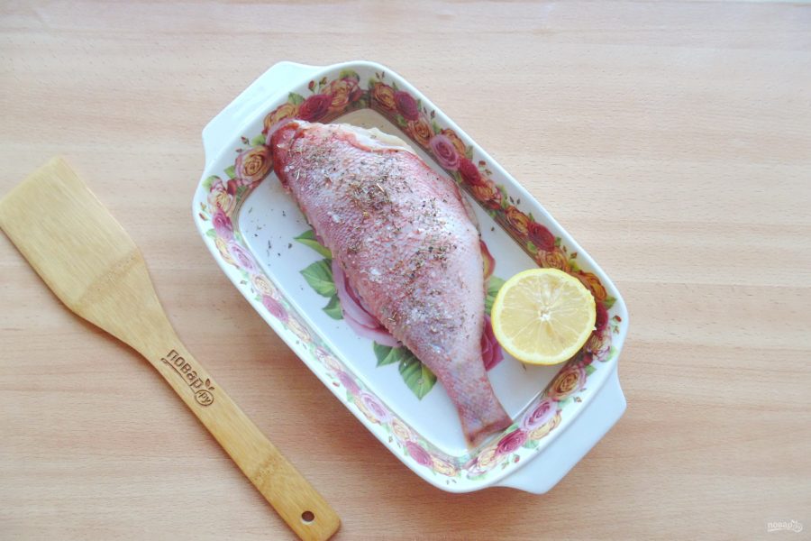 Морской окунь в сметане в духовке - пошаговый рецепт с фото на Повар.ру