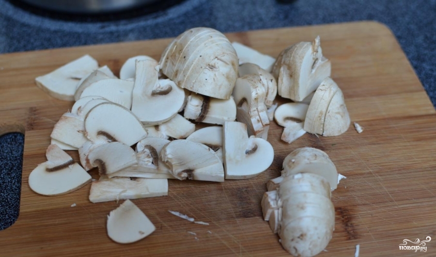 Рецепт Кесадилья с грибами