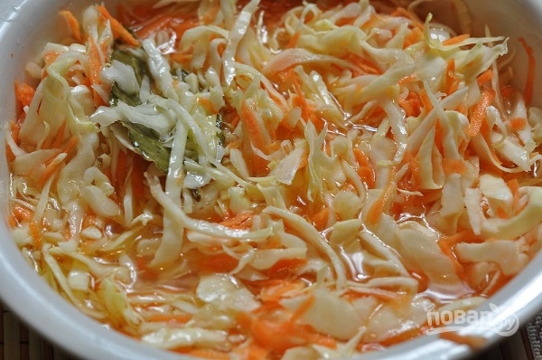 Рецепт салата "Капуста по-корейски"
