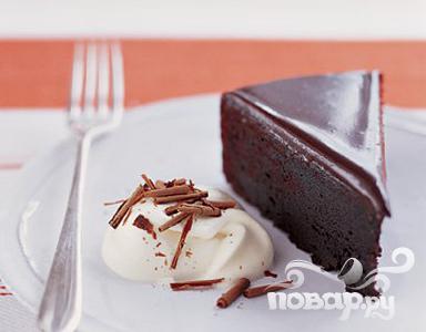 Рецепт Глазированный шоколадный пирог
