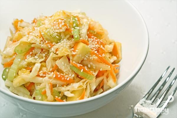 Рецепт Капустно-овощной салат