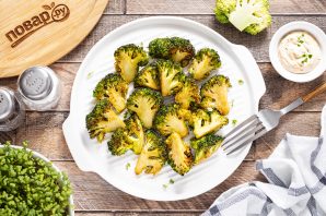 Брокколи в аэрогриле