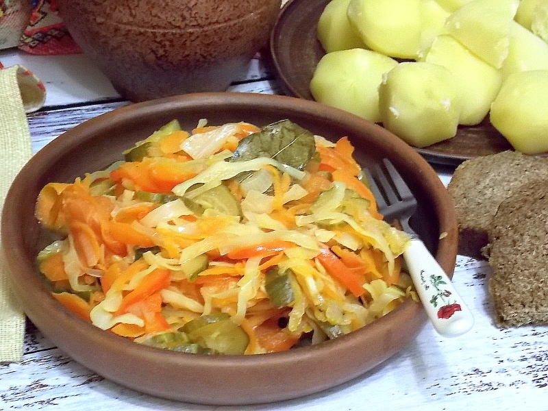Салат кубанский с капустой на зиму рецепты