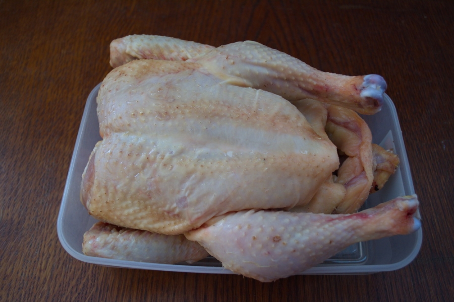 Рецепт Курица под соусом в духовке