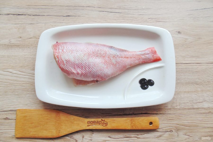 Рыба с сельдереем в духовке