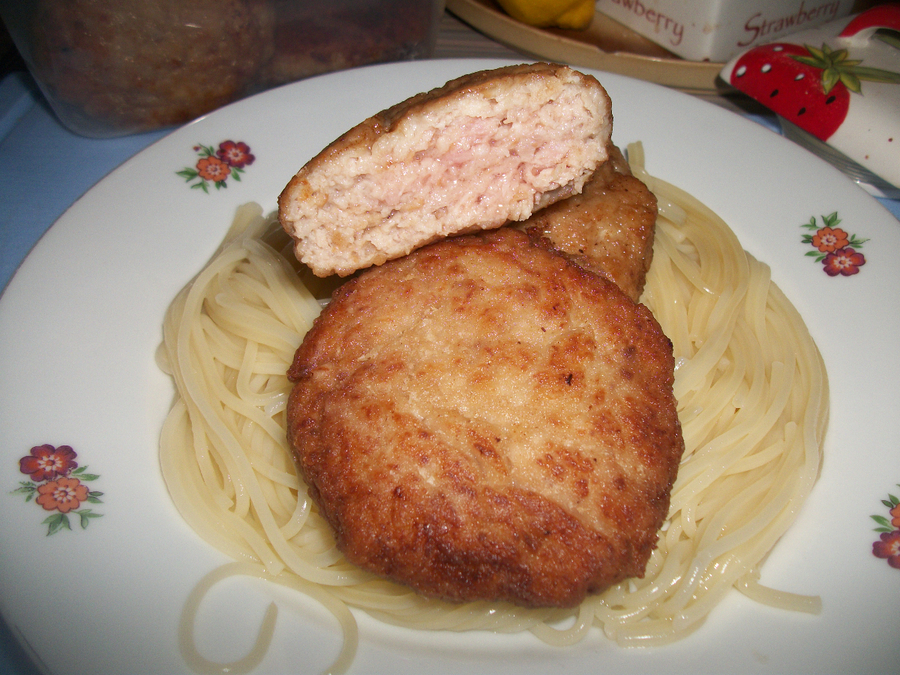 Шницель из свиного фарша на сковороде рецепт с фото