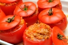 Помидоры, фаршированные фаршем