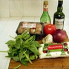 Рецепт Овощная пицца с сыром Моцарелла