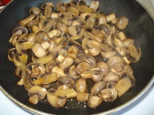 Рецепт Куриная грудка, фаршированная грибами
