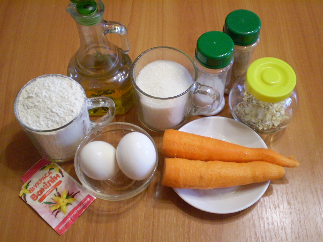 Рецепт Морковный кекс
