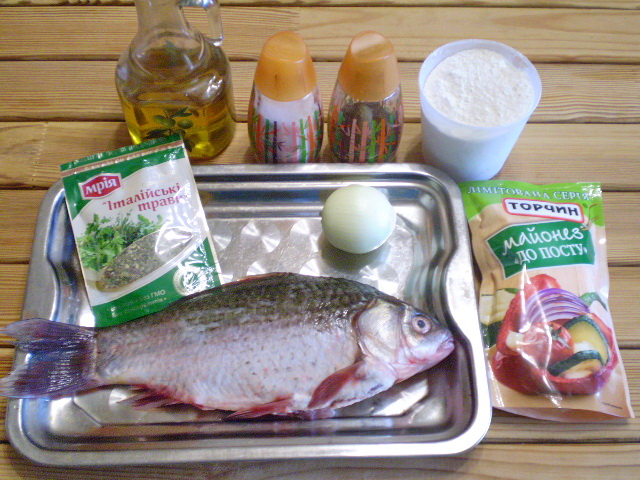 Рецепт Жареная рыба в маринаде