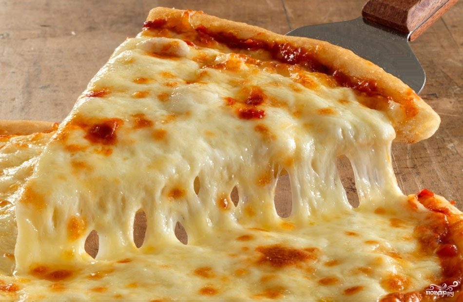 Рецепт Пицца с плавленым сыром