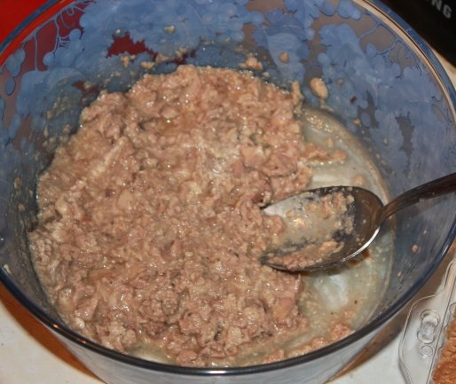 Рецепт Салат с печенью трески без майонеза