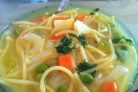 Суп из овощей с лапшой