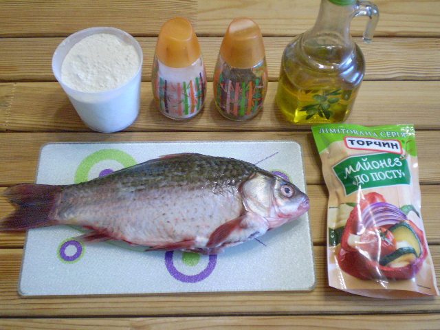 Рецепт Жареная рыба в майонезе