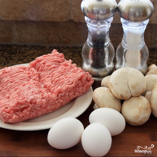 Рецепт Блинчики с мясом и грибами