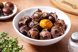 Каштаны в аэрогриле