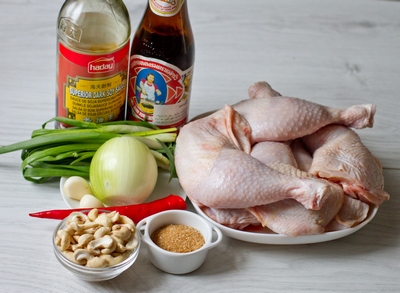Рецепт Курица в устричном соусе