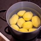 Рецепт Картофель с творожным кремом