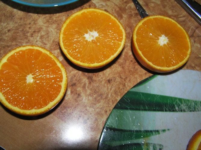 Рецепт Желе в апельсине