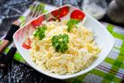Салат с дайконом и яйцом