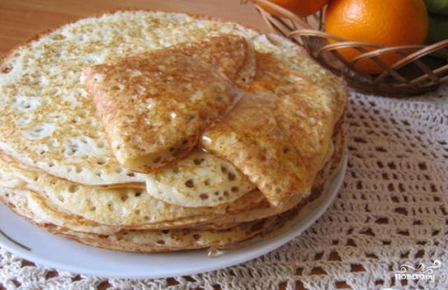 Рецепт Блины на кулеше